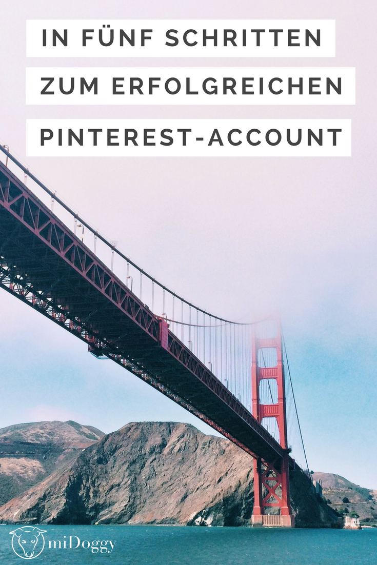 In fünf Schritten zum professionellen Pinterest Account